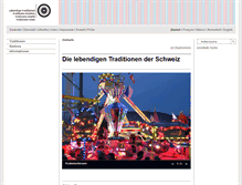 Tablet Screenshot of lebendige-traditionen.ch